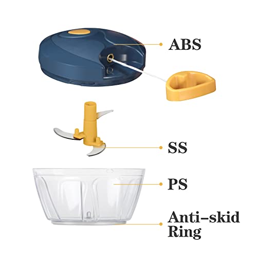 Image of Cambom Manual Food Chopper (white)