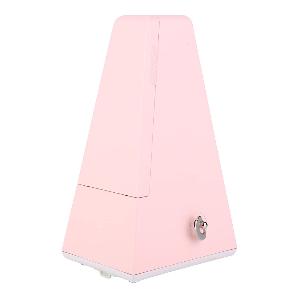 Metallmechanisches Kernmetronom Traditionelles Metronome Metronom im Pyramidenstil f¡§1r Klaviergitarren Violinzubehr(Rosa)