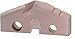 Allied Machine & Engineering 454H-0214 AM200 Coated Super Cobalt GEN2 T-A HSS Drill Insert, Series 4, 2-7/16" Diameter