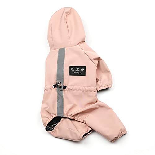 Imperméable pour chien étanche et ultraléger avec bandes réfléchissantes