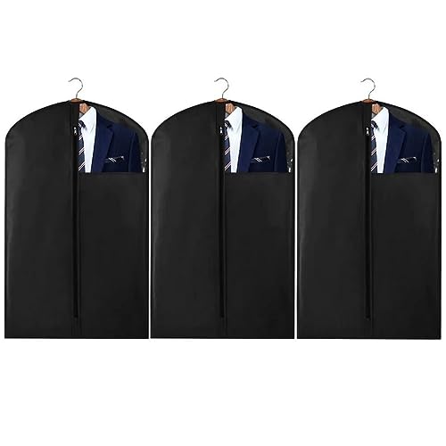 Recopilación y reviews de Roperos sencillos - cinco favoritos. 21 MADIOLA – 3 Portatrajes, Bolsas Colgantes para Trajes, Sacos, Chamarras, Camisas, Blusas, Vestidos. Portador de Ropa para Viaje, Equipaje de mano. Protector de Ropa con Ventana,...