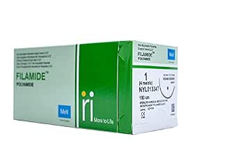 Meril Rund Meril Filamide (Polyamide) Suture NYL01 3347 | Synthetic Non ...