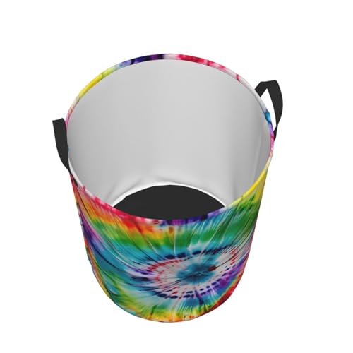 Panier à linge haut imprimé hippie Tie Dye pour chambre - 4