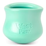 WEST PAW Zogoflex Limited Edition Toppl Treat Dispensing Dog Toy Puzzle – Interactive Chew Toys for Dogs – Dog Toy for Moderate Chewers, Fetch, Catch – Holds Kibble, Treats, X-Large 4.75", Mint
