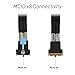 LetLinkSo PCIe 5.0 MCIO x8 to 2 x SFF-8639 Cable for U.2 NVMe SSD with 15Pin Power, 2.1ft(65 cm)