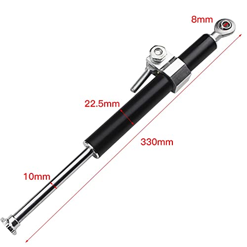 Amortisseur de direction de moto, rénovation universelle, stabilisateur réglable en aluminium pour MT03 09, pièces de Motocross, accessoires Supermoto 201355758 Amortisseur de direction de moto, rénovation universelle, stabilisateur réglable en aluminium pour MT03 09, pièces de Motocross, accessoires Supermoto 201355758