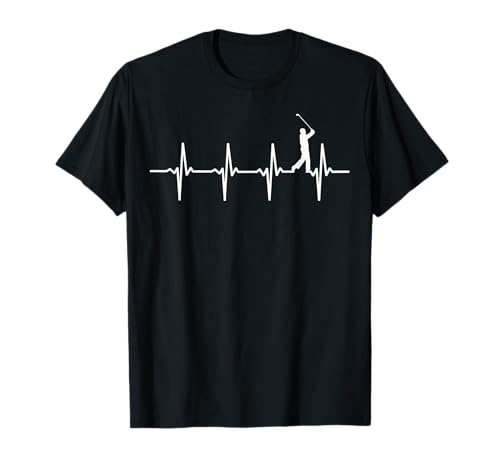 Golf Heartbeat - Golfer & Golf Player T-Shirt