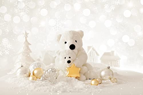 Fond de studio photo hiver sans pli en tissu lavable pour fête et anniversaire