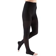 mediven comfort for women, 15-20 mmHg, Compression Pantyhose, Open Toe