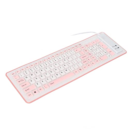 Clavier pliable en silicone étanche poussière PC