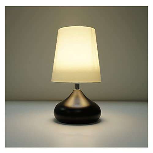 Lampe de chevet tactile à lumière chaude pour salon et lecture