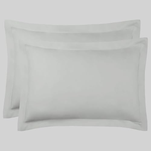 Image of Oxford 2 Pack Pillowcases – 100% Egyptian Cotton, 400TC, Soft & Luxury