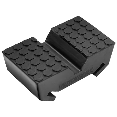 Car Jack Pad Rubber, All-in-One Pinch Weld Jack Stand Adapter Block Puck Floor Jack Pad Frame Rail Saddle Lifting Protector 3Ton