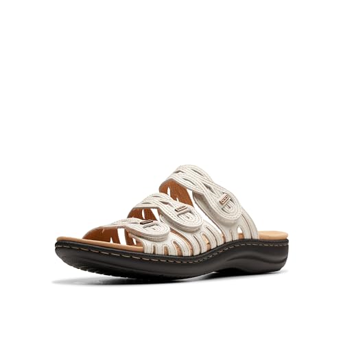 Sandalias planas Clarks Laurieann Ruby de mujer con suela ligera y ajuste cómodo