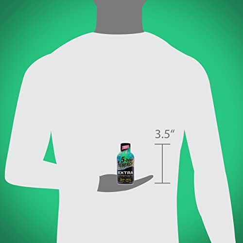 5-Hour Energy Shots Extra Strength | Tropical Blast Flavor | 1.93 Oz. 30 Count | Sugar Free 4 Calories | Amino Acids And Essential B Vitamins | Dietary Supplement | Feel Alert And Energized #TOP5