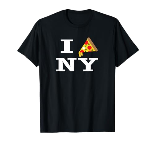 I Pizza NY - I Love New York Pizza Funny T-shirt T-Shirt