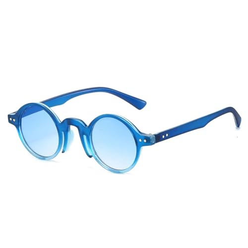 Lunettes de soleil rondes et légères UV400 pour femme pour en finir avec la fatigue visuelle