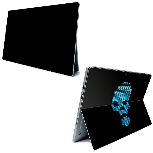 Image of MightySkins Carbon Fiber Skin for Microsoft Surface Pro 7 - Equalizer | Textured Carbon Fiber Finish | Easy to Apply, Remove, and Change Styles | Made in The USA