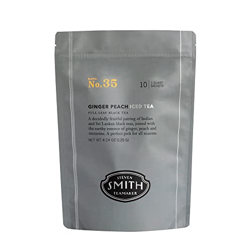 Steven Smith Teamaker Ginger Peach Iced Tea No. 35 Refreshing,
