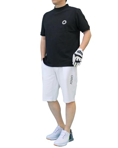 [TopIsm] [GIORNO SEVEN �W�����m�Z�u��] �S���t�E�F�A �Z�b�g�A�b�v �㉺ �����Y �S���t���b�N�l�b�N�V���c �n�[�t�p���c �V���[�g�p���c ���� �t�� COOLMAX���̂��f�� 5-�u���b�N�z���C�g L