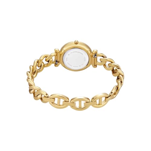 FOSSIL Damen Analog Quarz Uhr mit Edelstahl Armband ES5416