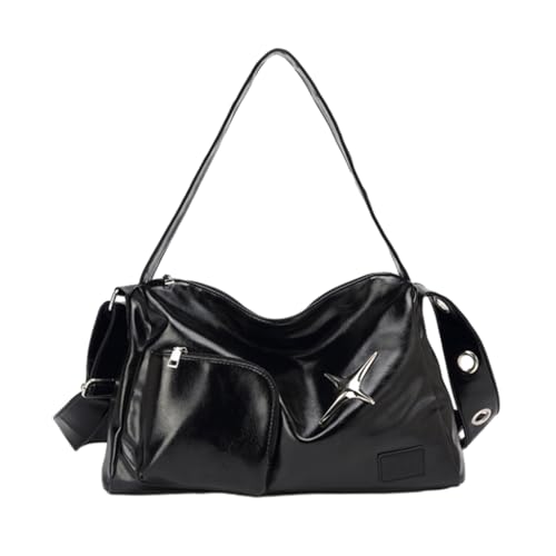 Sac à main en cuir PU aux finitions soignées pour femme chic