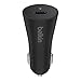 Belkin USB-C Car Charger (3 Amp / 27 Watt) with 4-Foot Detachable Charging Cable (Type-C-C)