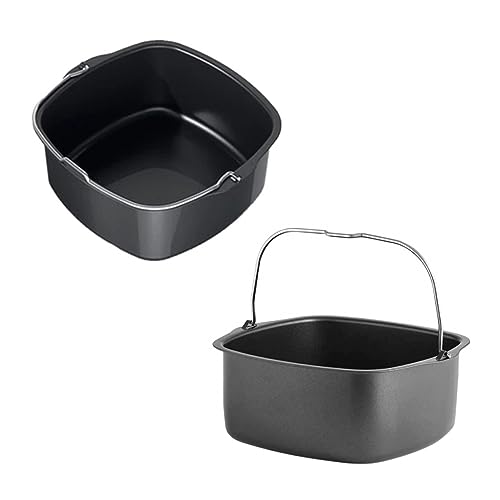 ABOOFAN Luftfritteuse Kuchenkorb Zubehör Heißluftfritteuse Auflaufform Backgeschirr Küchengerät Kuchenfass HD9925 Kompatibel – Bild 7