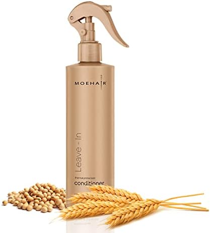MOEHAIR Leave In Conditioner Spray 12 Fl Oz for Dry Damaged Hair, Heat Protectant, Hair Detangler Spray | Infused with Protein And Vitamins, Paraben and Sulfate Free Conditioner