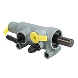 Dilwe Hauptbremszylinder, Hydraulischer Bremskraftverstärker mit Schlauch für ATV 330 500 4X4 2004–2005, Präzisionsgefertigtes Metall-Gummi-Ersatzteil Verbessert Sicherheit und Kontrolle