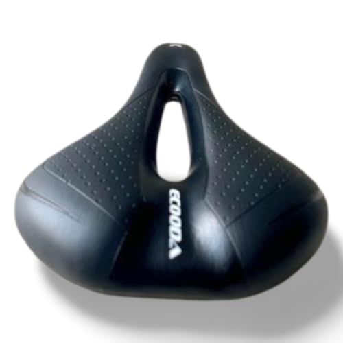 Selim Banco Vazado em Gel Confortável Mtb Antiprostático Preto