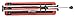 Amtech 16" Tile Cutter, Heavy-Duty Steel Base with Lever Handle and Tungsten Wheel, for Cutting Ceramic and Glazed Tiles.