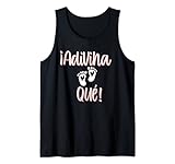 Adivina Que Quess Qué Sorpresa De Embarazo Divertido Anuncio Camiseta sin Mangas