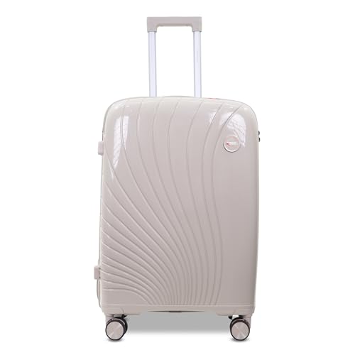 Image of AMERICAN TRAVELLER New York Trolley Bag | TSA Type Lock | Durable Hard Shell , TSA Type Lock , Spinner Trolley Luggage, 360 Disc Spinner Wheels