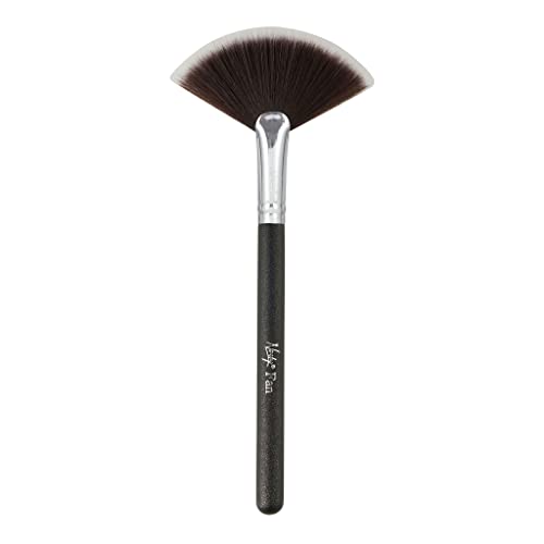 Nanshy Fan Makeup Brush Highlight Contour Bonzer Blush Powder Application (Onyx Black) by Nanshy Cover