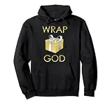 Wrap God Ugly Sweater Style Pullover Hoodie