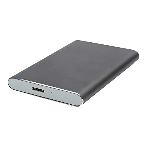 Sonline Discos Duros Externos de 1TB USB 3.0 2,5 Pulgadas Disco Duro PortáTil Ultra Delgado de AleacióN de Aluminio de Metal