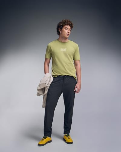 Image of Men's Cotton-Polyester Crew Neck Half Sleeve Relaxed Fit Tee | Workout-from-Home Casual Sports T-Shirt for Travel, Cafes, Walks & Lounge (XM1005)