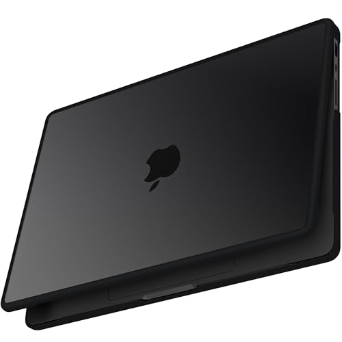Ya en manzanajugosa.com: GPXIIZ Funda Compatible con MacBook Pro 14 Pulgadas M5 M4 M3 M2 M1 Pro/MAX 2025-2021 A3434 A3112 A3185 A3401 A2918 A2992 A2779 A2442, Marco de TPU + Carcasa Rígida PC Antihuellas, Negro Mate