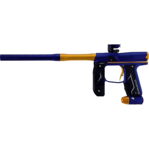 Empire Axe 2.0 Paintball Marker Gun Dust Blue and Gold, Electric - Thumbnail 4