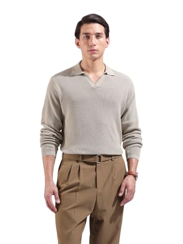 T-shirt homme manches longues texturé pour un style casual