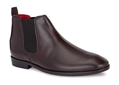 Image of AFROJACK Men's Original Leather Chelsea Boots