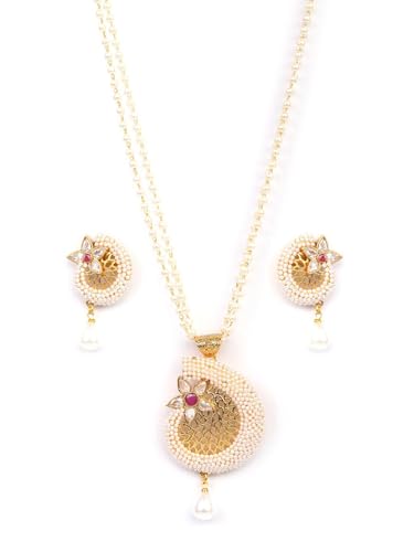 Juego de joyas hechas a mano DMZ-2187 evita alergias con latón y oro rosa