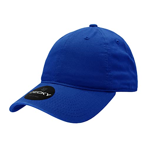 Casquette enfant bleu roi Decky idéale pour l'école et les sorties de week-end