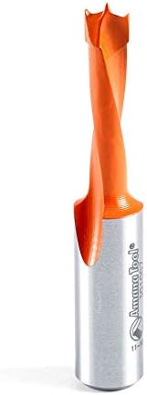 Amana Tool - 301007 Carbide Tipped Brad Pt. Boring Bit L/H 1/4 Dia x 57mm Long x 10mm Sh