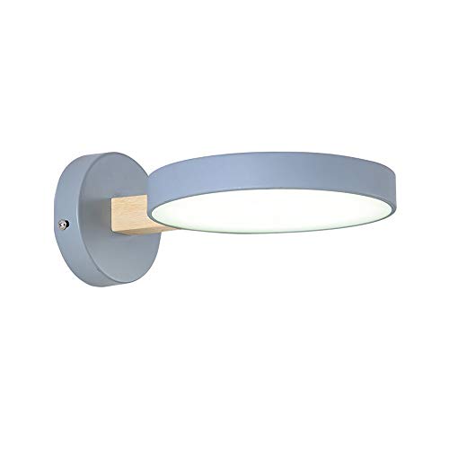 Luz de lectura para cabecera de cama apliques LED de 3 colores para pasillo y sala de estar