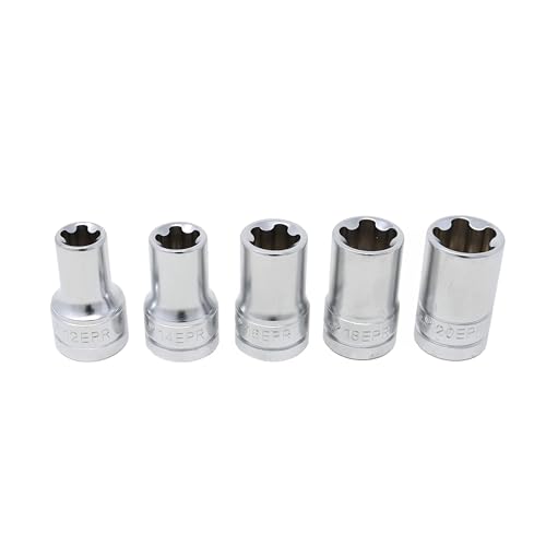 CTA Tools 5065 5 Pc. 5 Pt. EPR Torx Plus Socket Set - 3/8" Dr, Multi, 3/8\" - Image 3