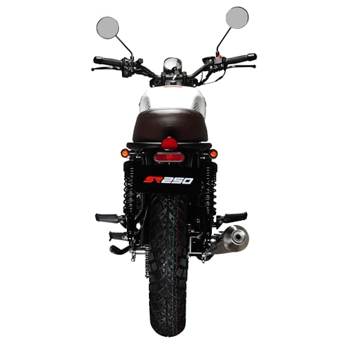 Image of KeeWAY SR 250 Dual Channel Abs Motorcycles /Bike White Booking for Ex-Showroom Price