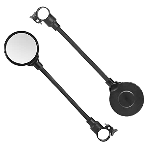 2 Pezzi Specchietto Bici，Specchietti Bici ad Alta