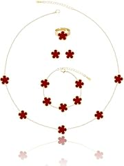 Burgundy-14K Gold Plated